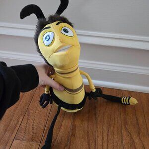 Vintage 2007 Y2K The Bee Movie Barry Bee Jerry Seinfeld Doll Plush